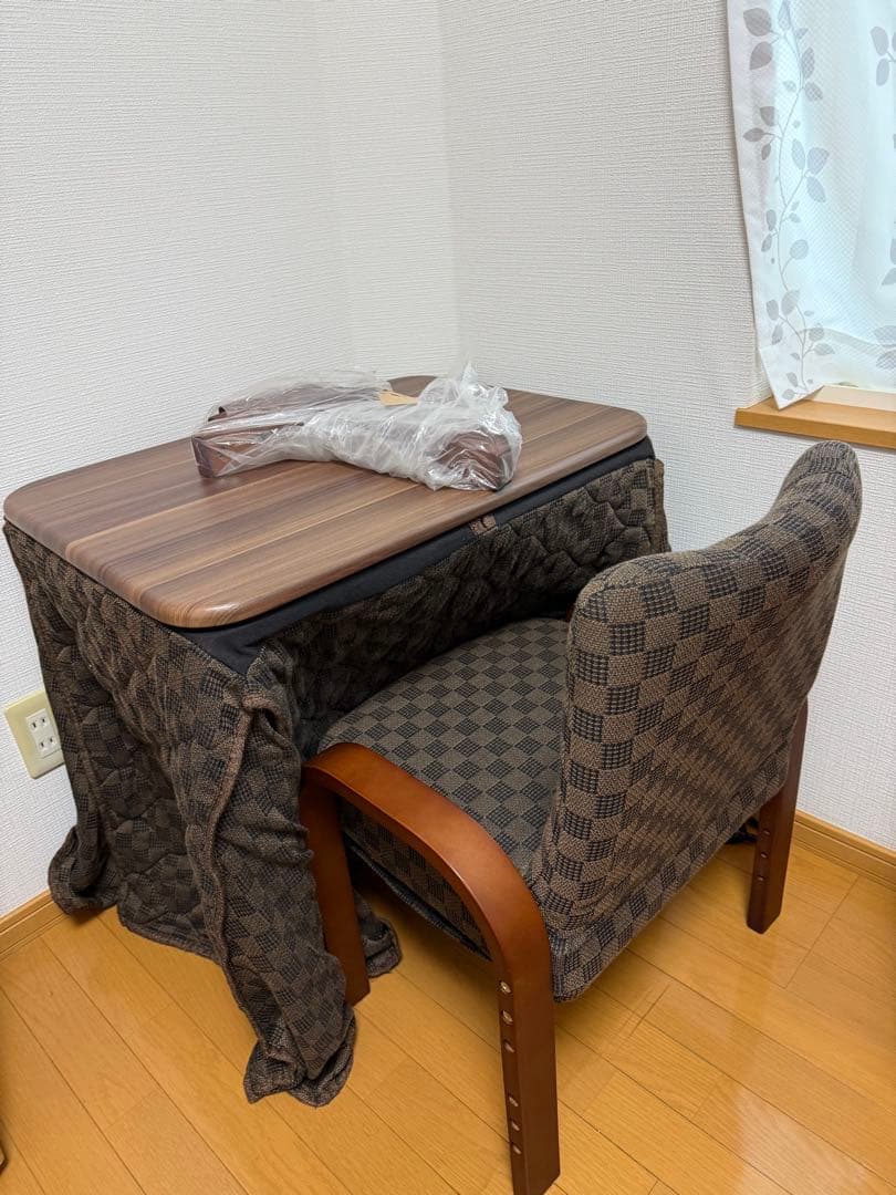 一人用デスクコタツ　テーブル 一人暮らし 暖房器具 JOT-K070S3