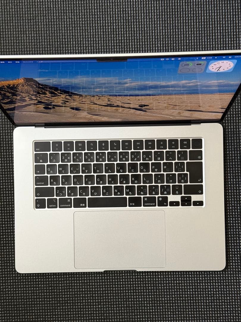 【自動値下げ中】MacBook M2 15インチ 2023 ケースおまけつき