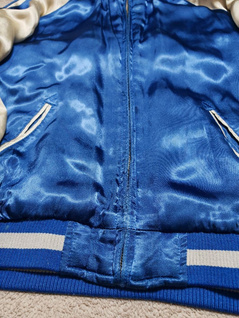 SATORI ２面用 狼 日本限定 スカジャン vintage レーヨン