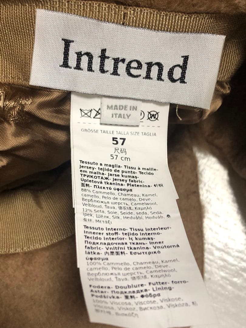 Intrend (Maxmara公式アウトレット) テディベアキャップ