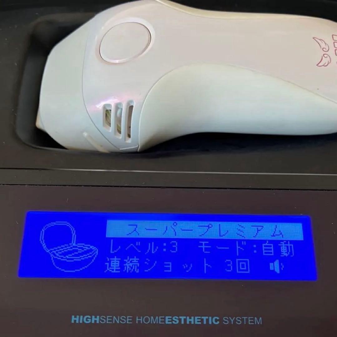 【ほぼ新品】ケノン脱毛器 スーパープレミアム 残量199,259発 サングラス付