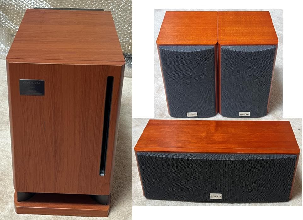 ONKYO UWA-9　FR-DVD専用　3.1chスピーカシステム　美品