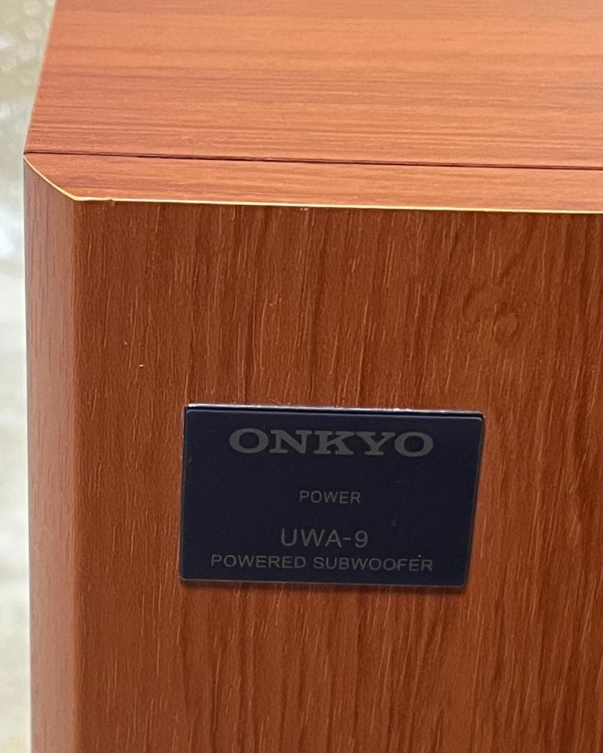 ONKYO UWA-9　FR-DVD専用　3.1chスピーカシステム　美品