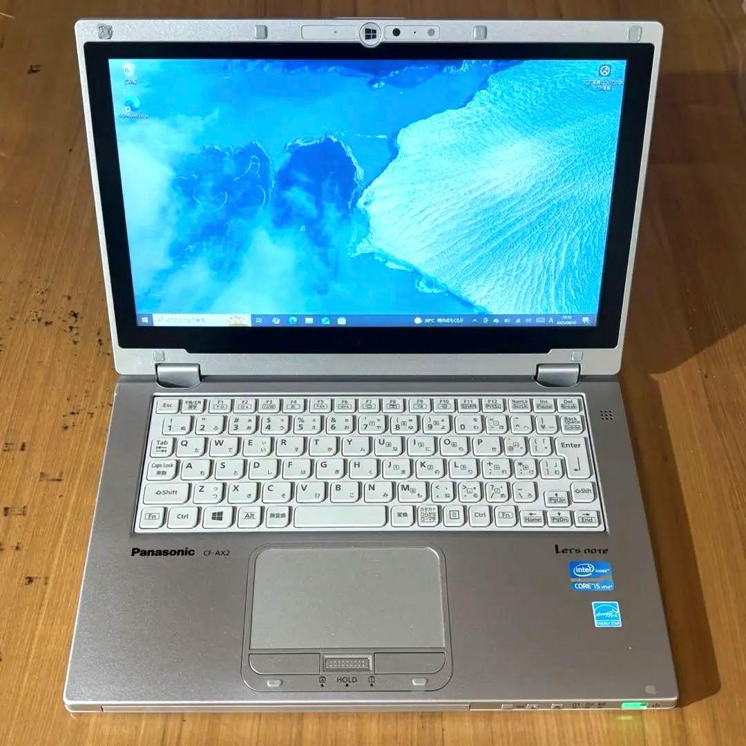 美品 Panasonic Let's note CF-AX2 12.1インチ