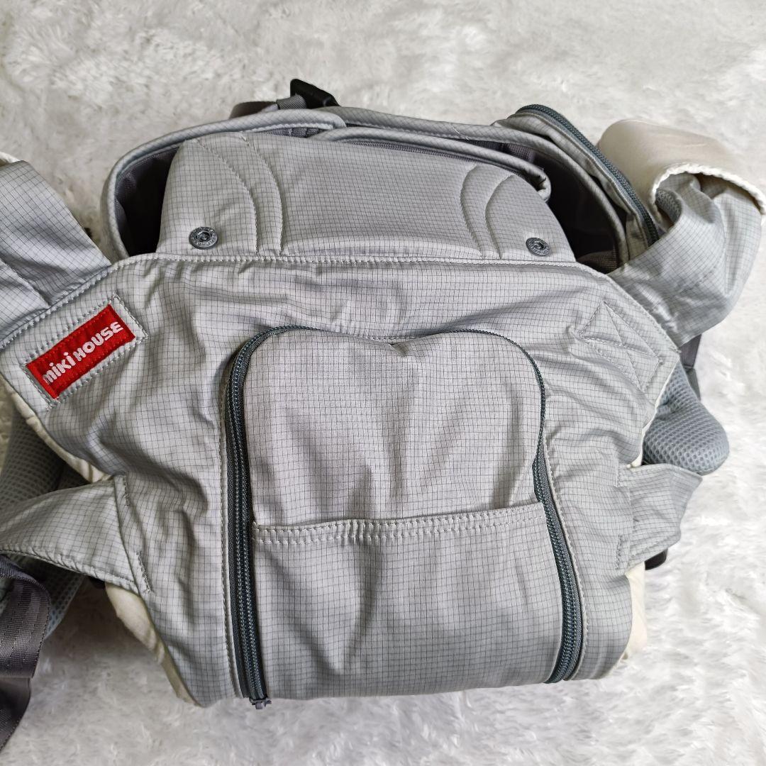 値下げ✨【美品】ミキハウス × ポグネー　ヒップシートキャリア　抱っこ紐