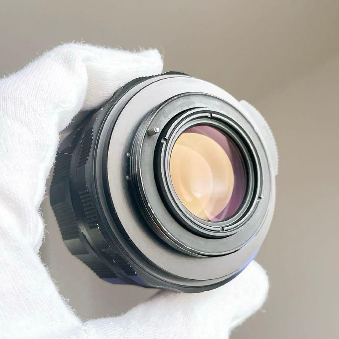 【多重フレア】 Super Takumar 55mm f1.8 整備済 m42