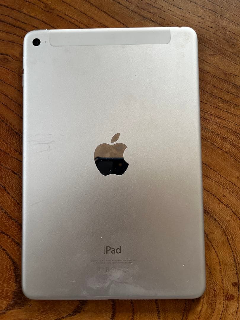 iPad mini 4 シルバー 128G Wi-FiセルラーSIMフリー