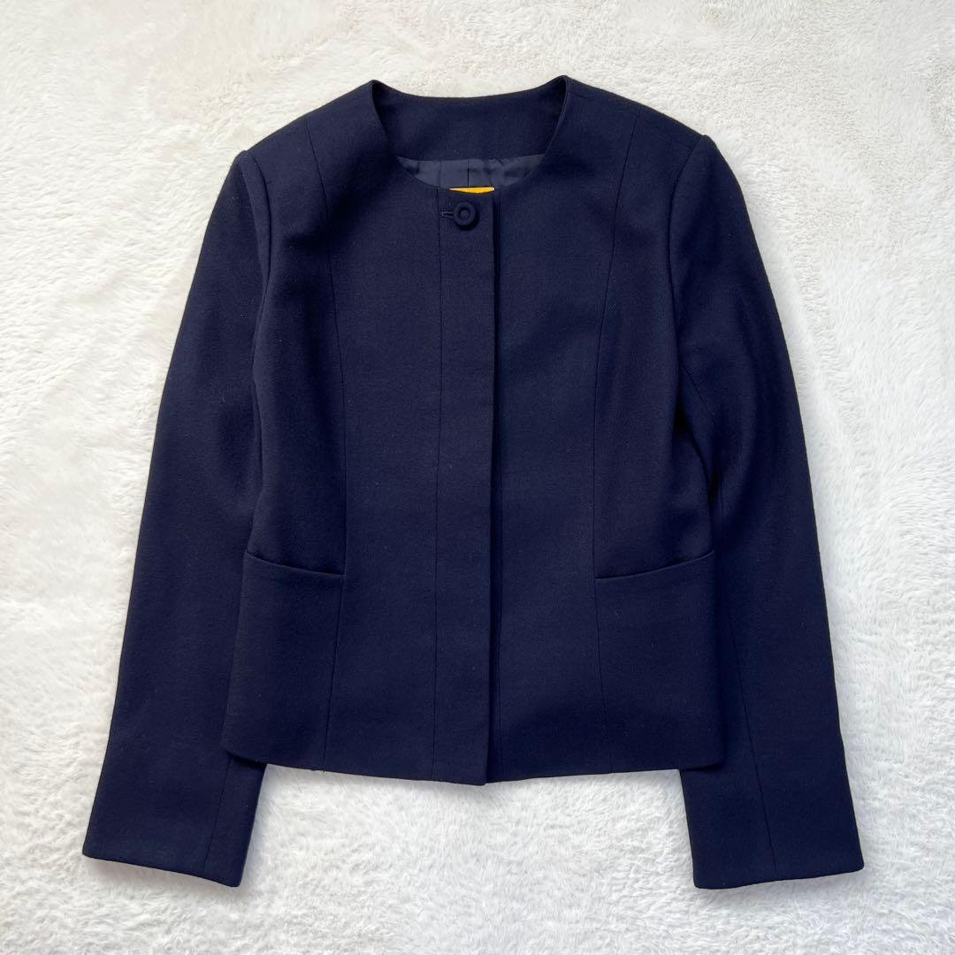 ハッピークローバー フォーマルスーツ ワンピース お受験 濃紺 4WAY 11号