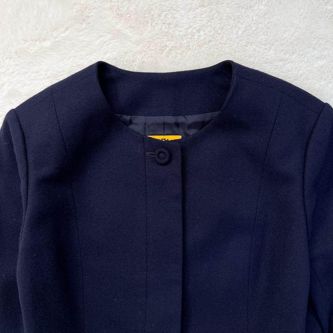 ハッピークローバー フォーマルスーツ ワンピース お受験 濃紺 4WAY 11号