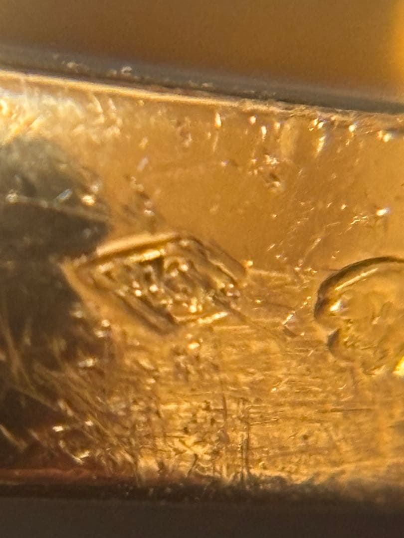 正規品♪Van Cleef & Arpels ピュアアルハンブラ　K18リング