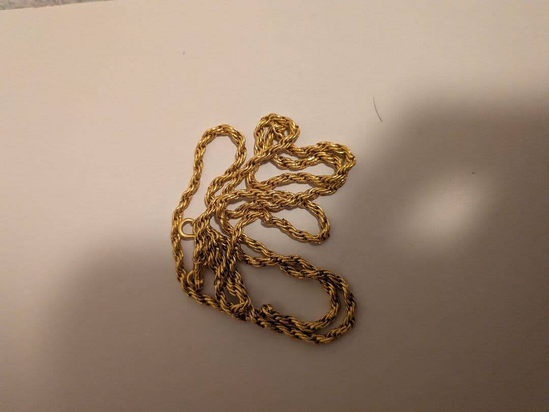 23金 7.1グラム ネックレス タイ製