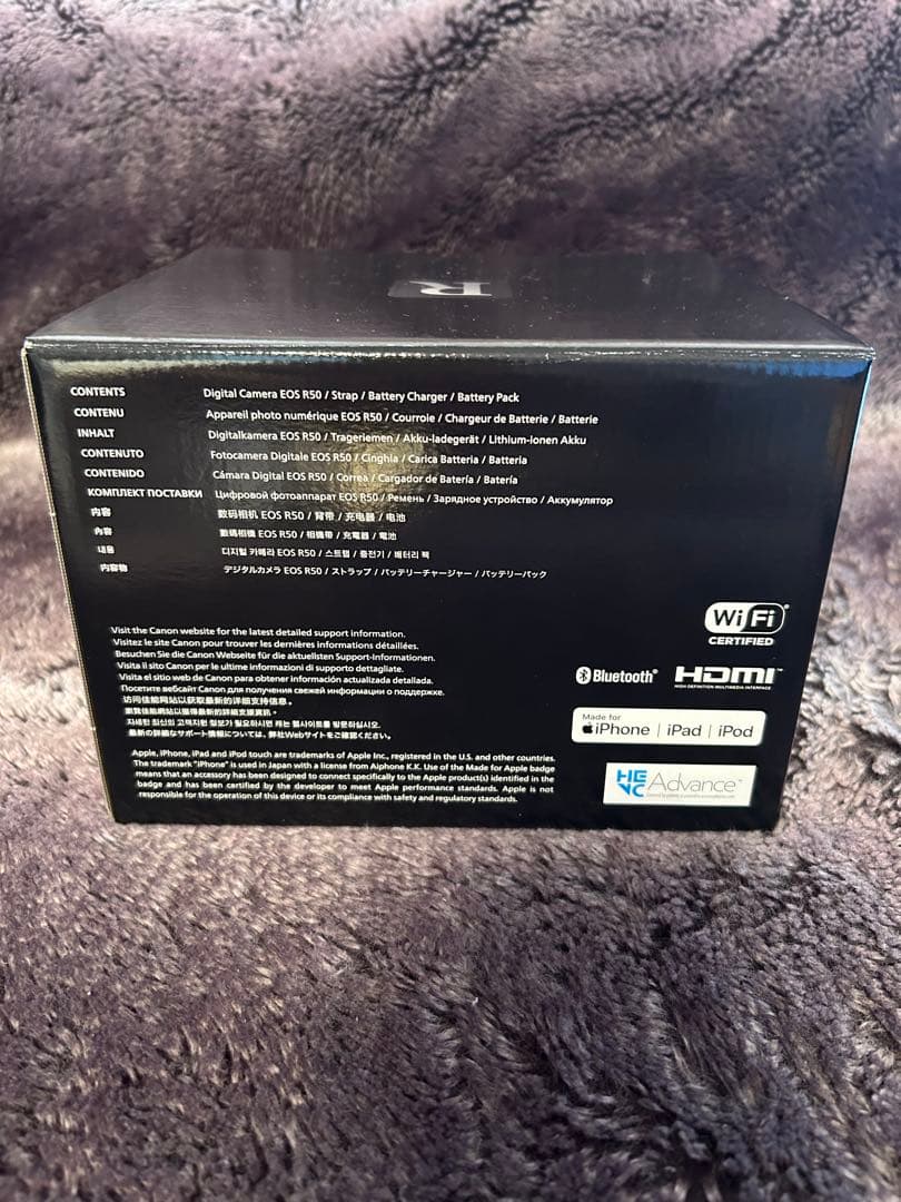 新品未使用 Canon EOS R50 ホワイト