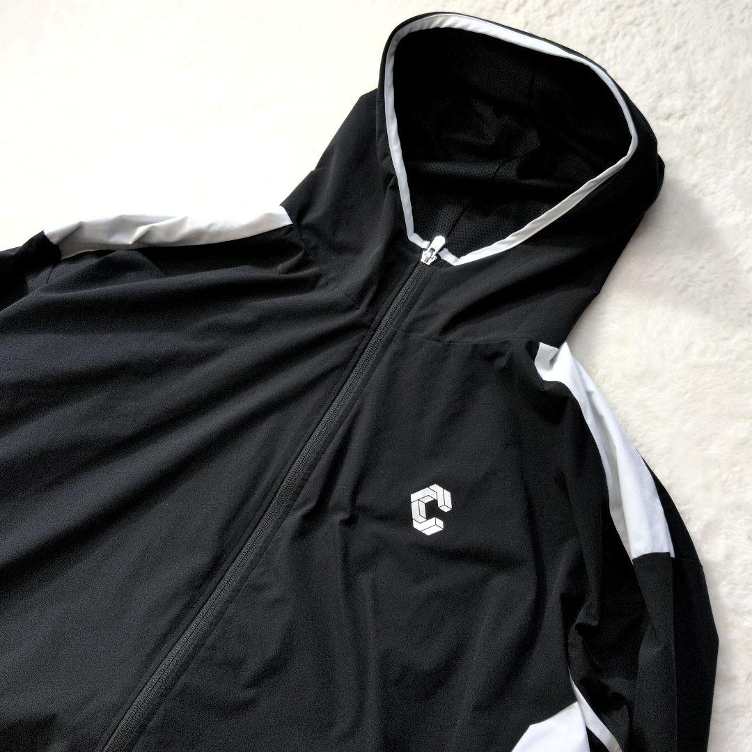 【極美品】CRONOS クロノス ナイロンジャケット XL 黒 撥水 メッシュ