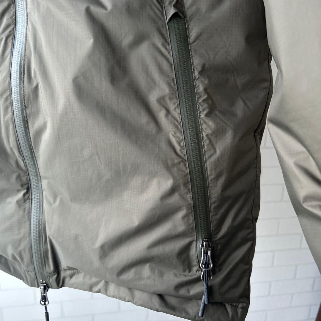 NANGA ナンガ ダウン日本製　メンズ　カーキ系