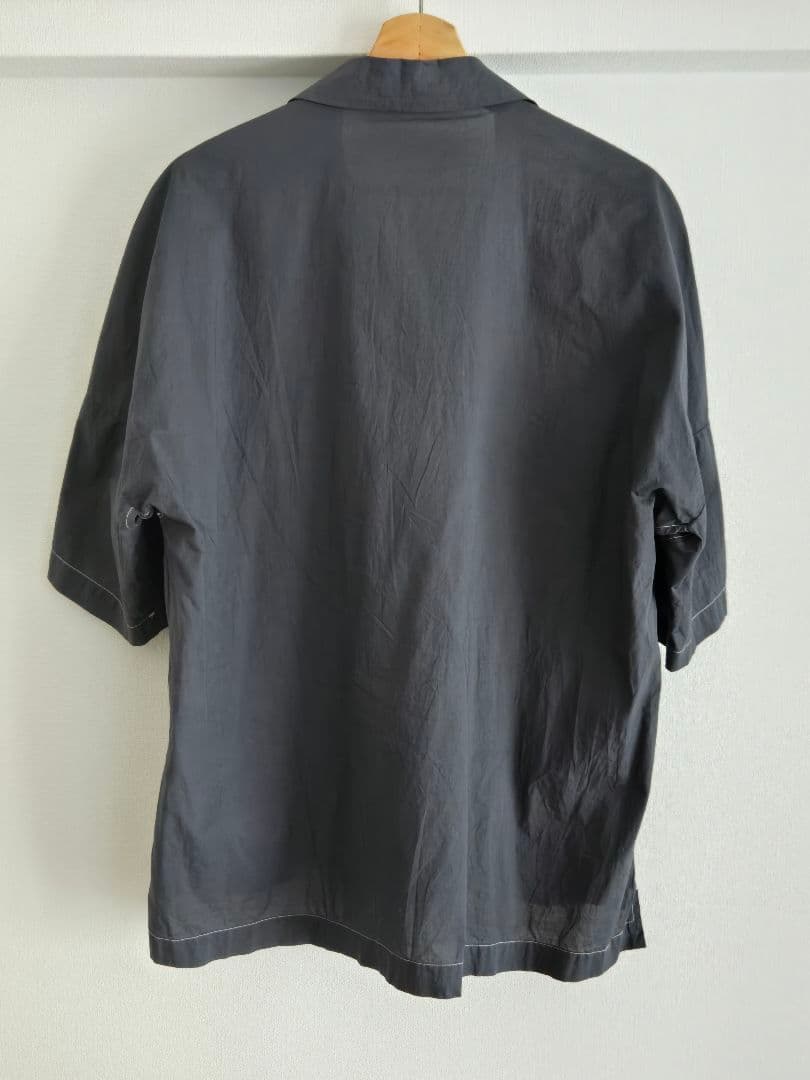sunsea サンシー　shrinkage cotton big shirt