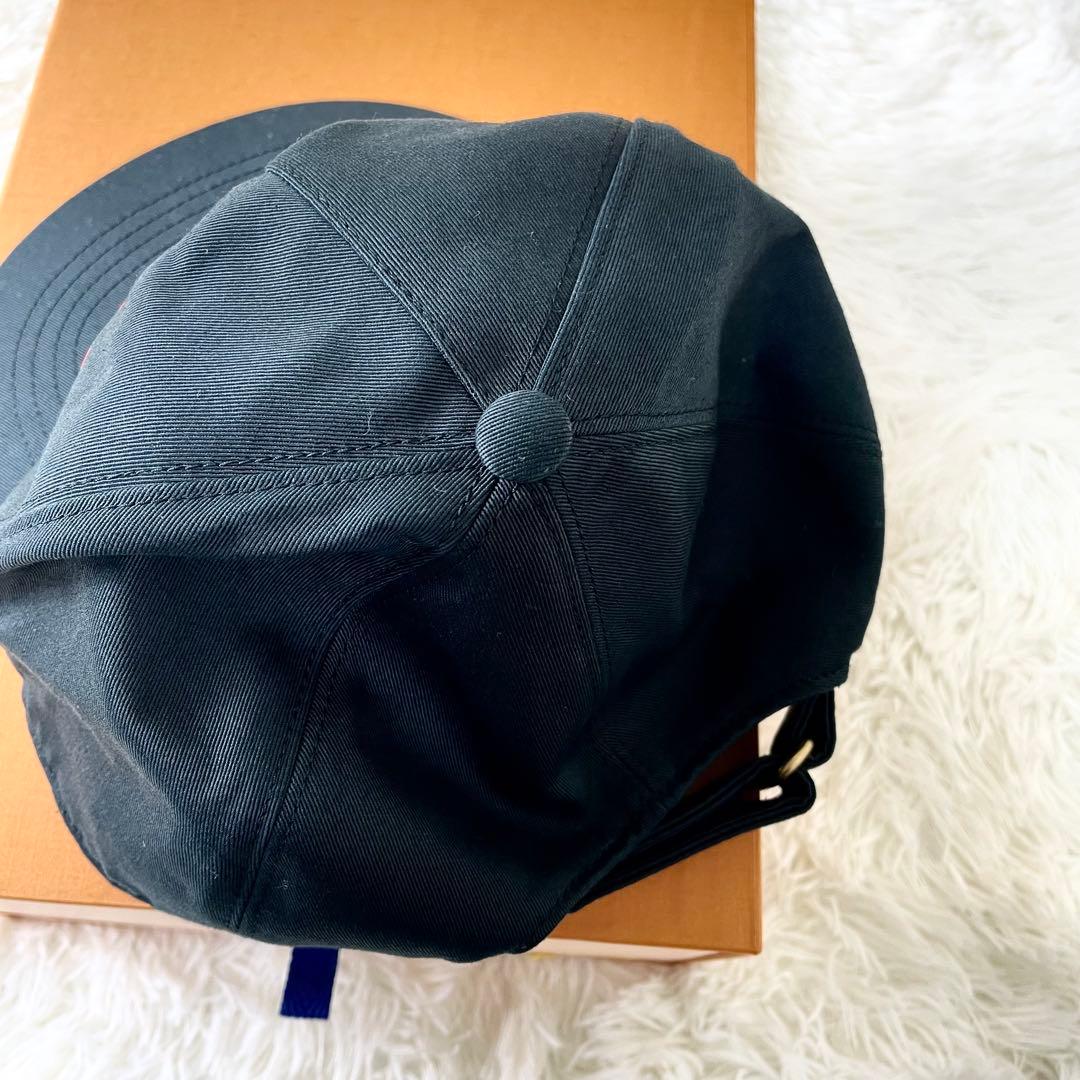 美品　グッチ GUCCI 帽子　キャップ　ベースボールキャップ　ブラック　黒