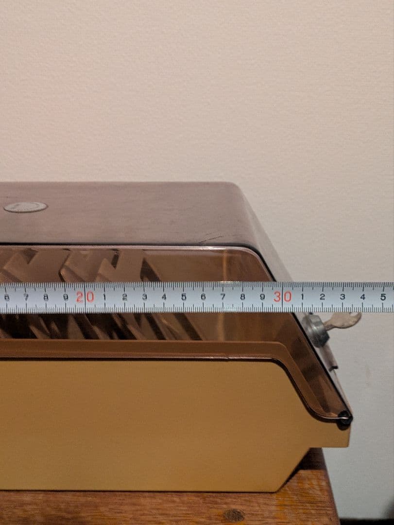 希少鍵付き/フロッピーディスクケース TH-100L/5インチストレージボックス