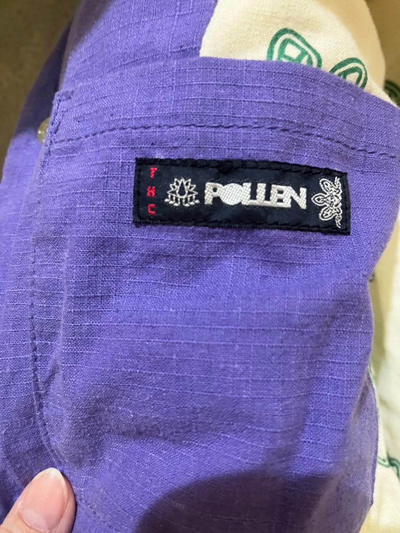 TOKYO hemp connection pollenダウンワッペンおまけ付き