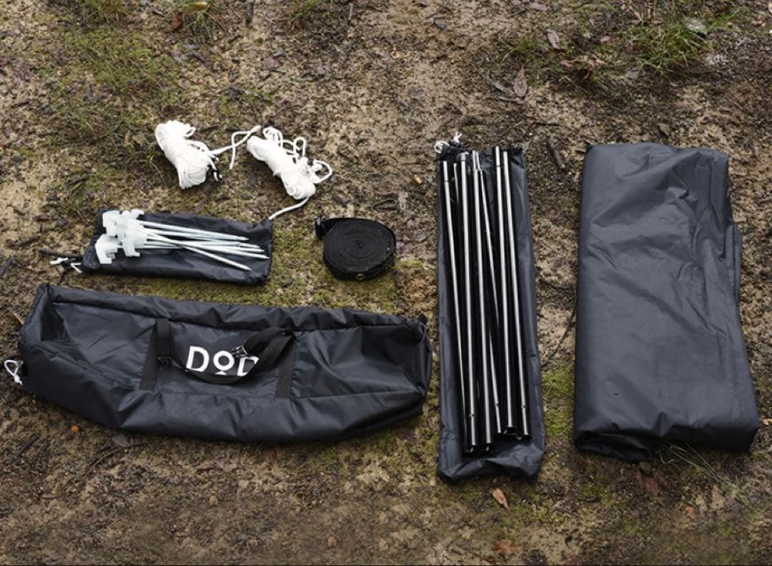 【新品・未開封】DOD いつかのタープ 黒