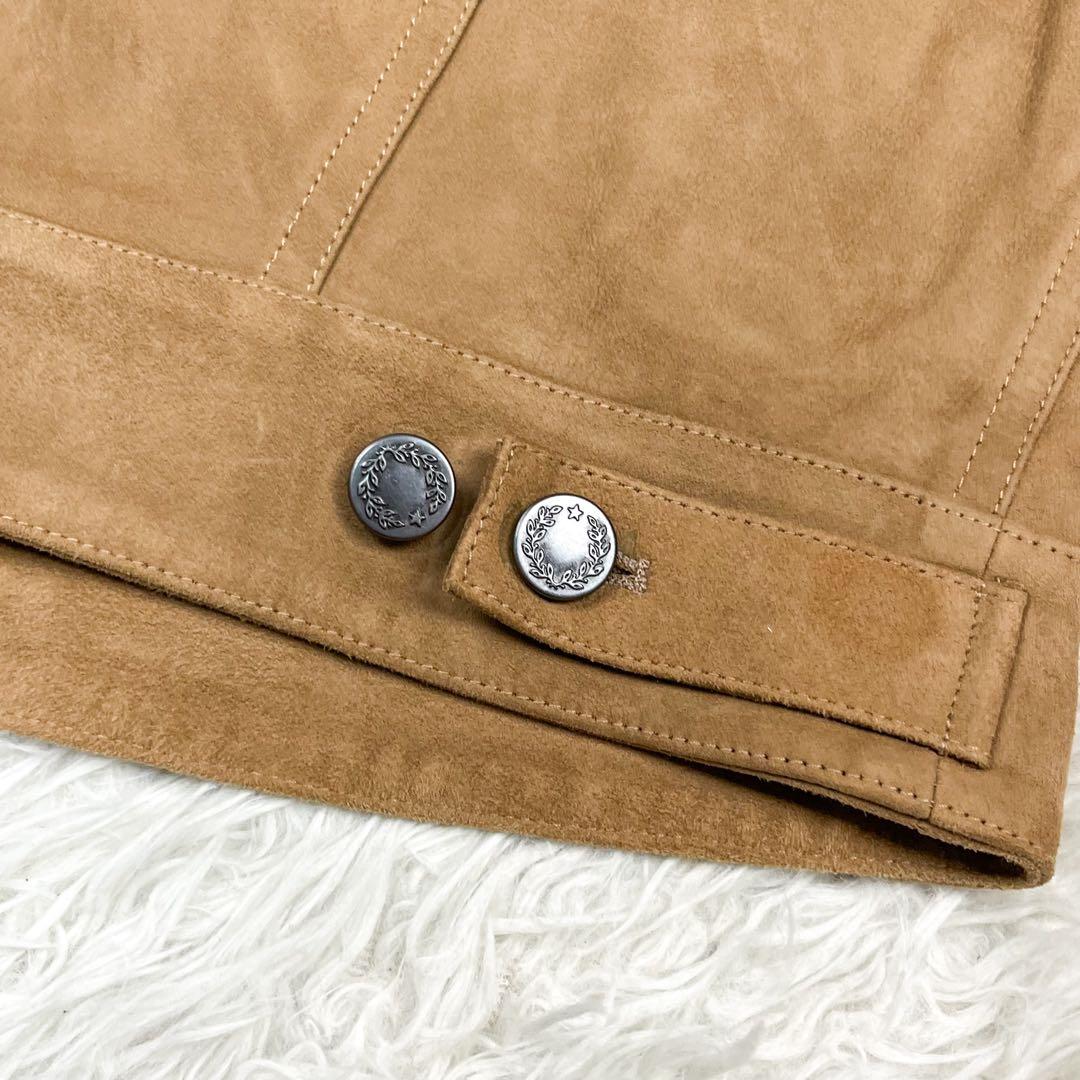 タマポツ様 エンメティ JACK スエード トラッカージャケット 月桂樹ボタン