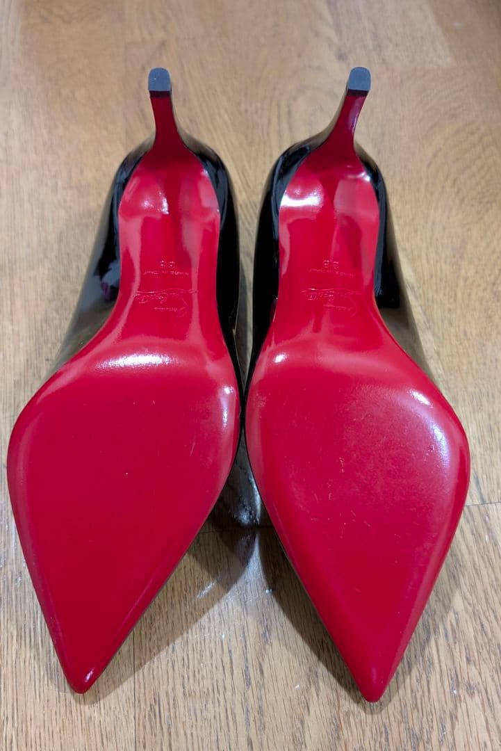 z*0様 ★極美品★Christian Louboutin ブラック ハイヒール