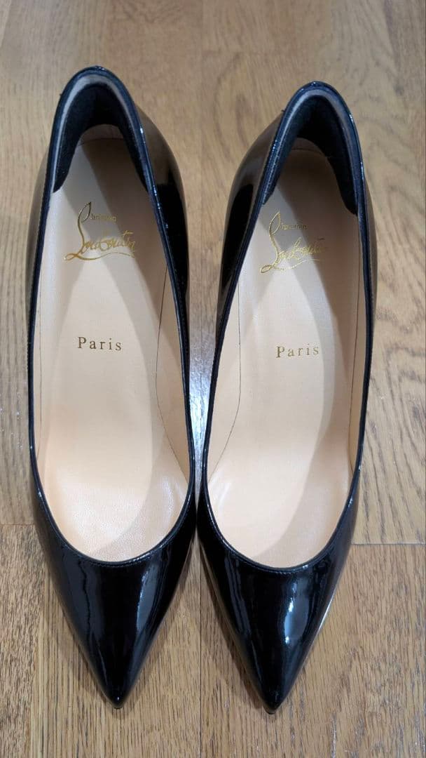 z*0様 ★極美品★Christian Louboutin ブラック ハイヒール