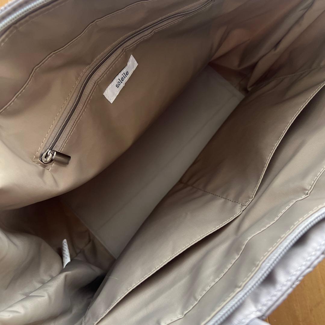 soleile 撥水2wayトートバッグ　マザーズバッグ