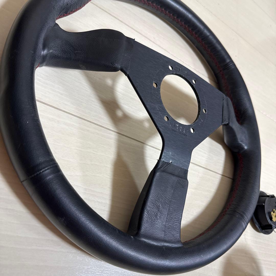 personal ナルディ　ステアリング　中古品　ボスセット　レガシィBR9