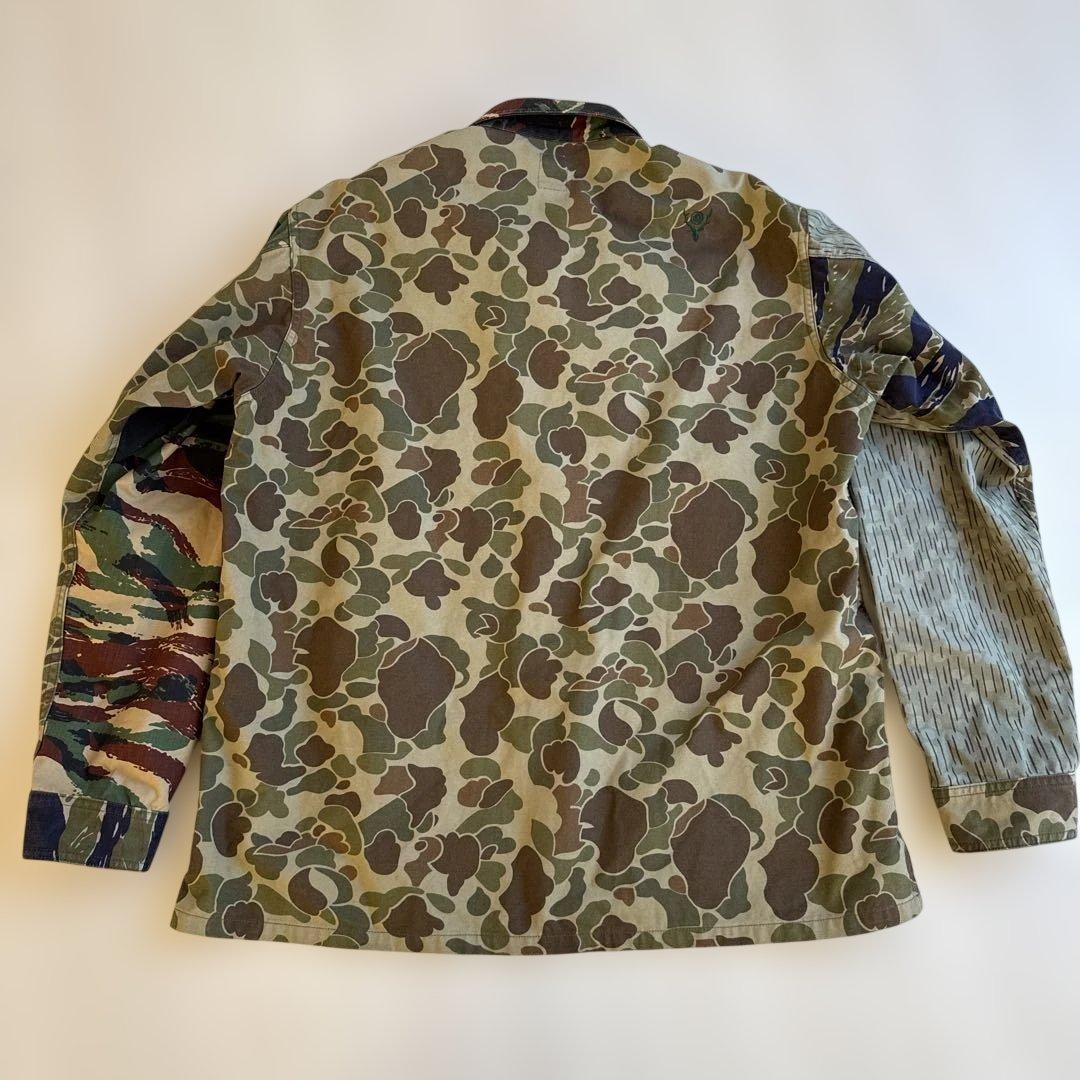 SOUTH2 WEST8 迷彩シャツ　サイズL