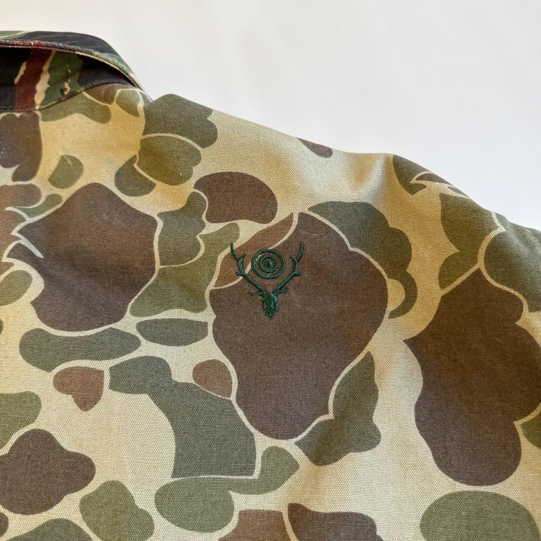 SOUTH2 WEST8 迷彩シャツ　サイズL