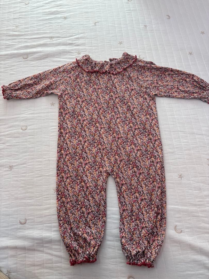 ロンパース・カバーオール Baby Pierrot Onesie - String Mini Floral