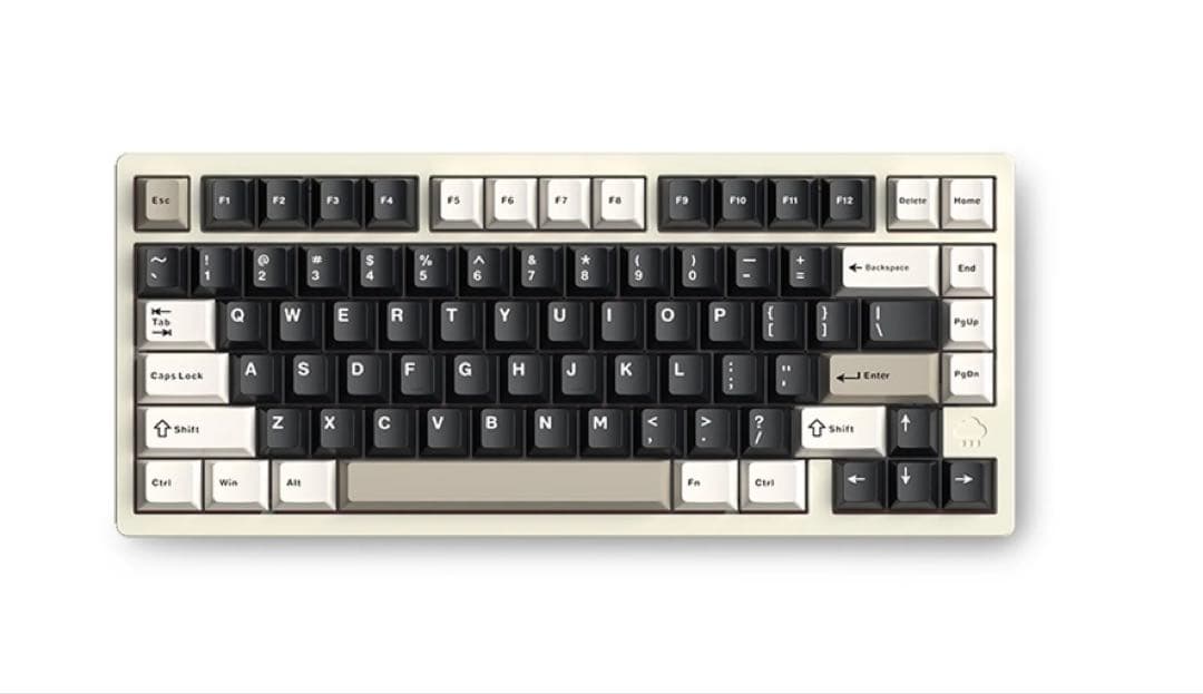 r*n様 Rainy75Keyboard AnodizedBlack Bluet