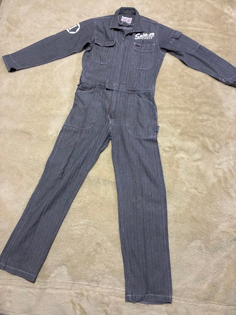 Snap-on つなぎ160 XS 美品　希少　ヘリンボーン