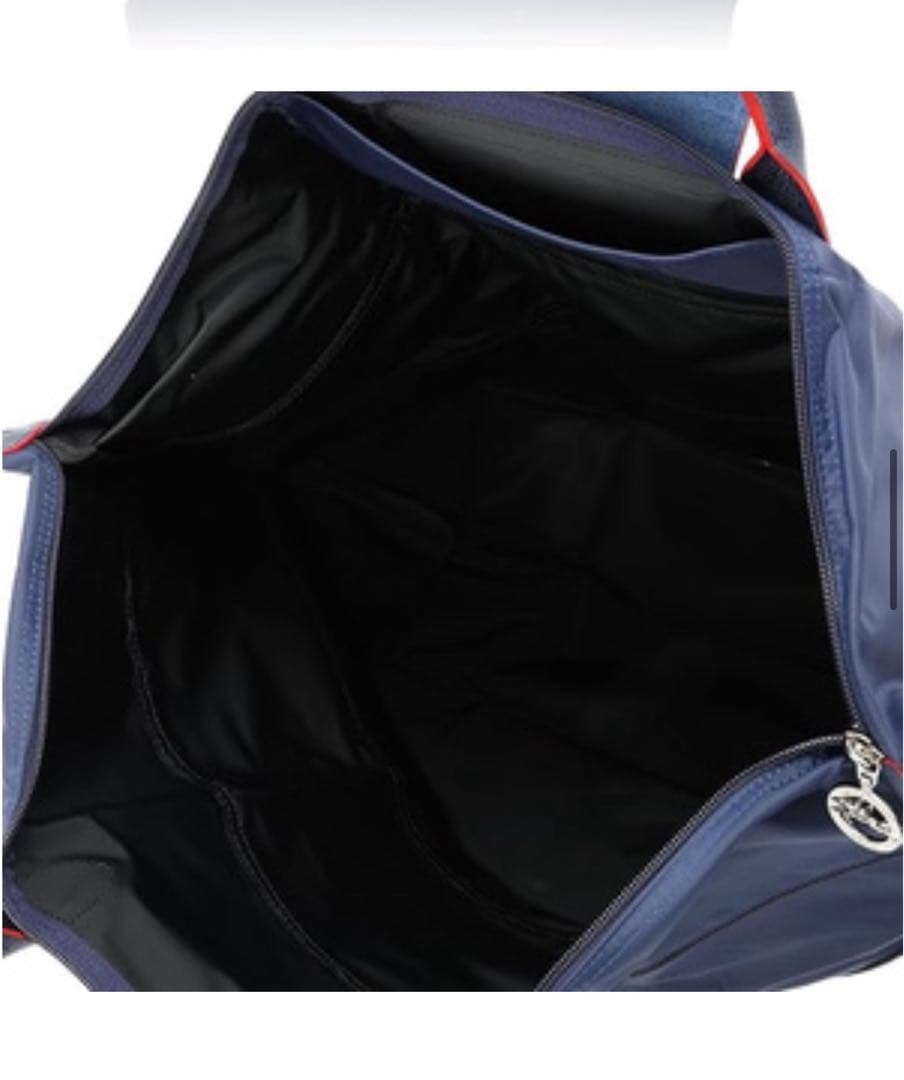 ロンシャン ル プリアージュ クラブ トラベルバッグ　ネイビー