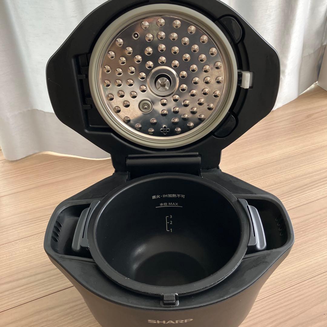 SHARP 電気圧力鍋 KN-HW16G-B 1.6L