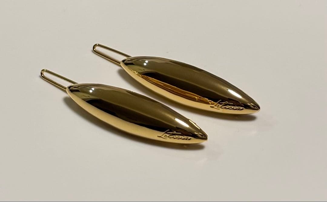 【LETICIA】pin 01(gold) 2個セット