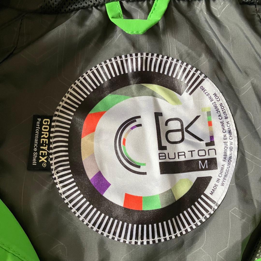 #Z2✨ak burton✨ゴアテックス✨スノボウェア ジャケット メンズM