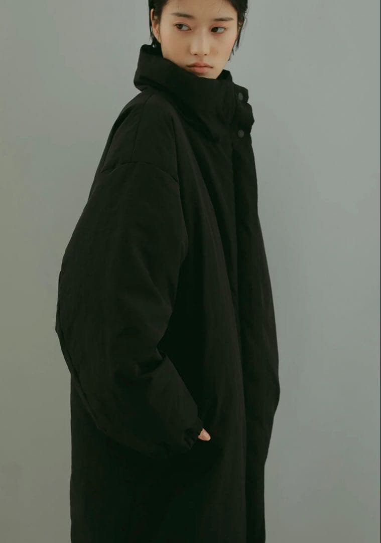 掲載2月末迄　CASA FLINE カーサフライン　ダウンロングコート ブラック