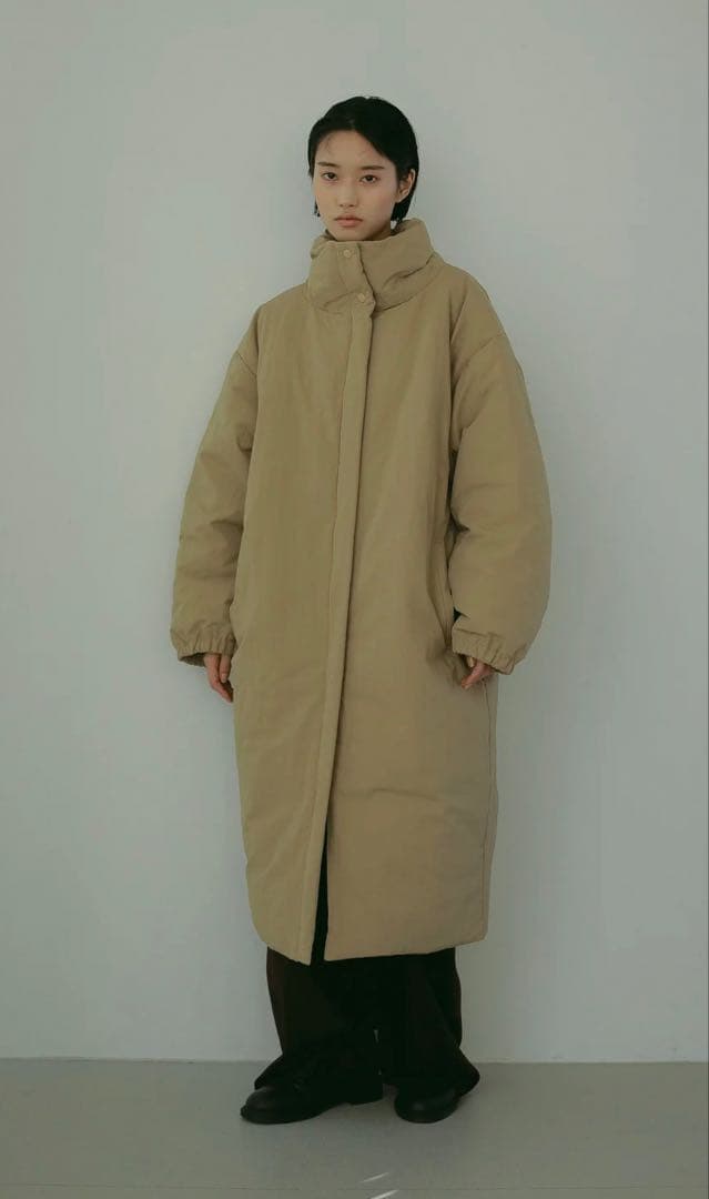 掲載2月末迄　CASA FLINE カーサフライン　ダウンロングコート ブラック