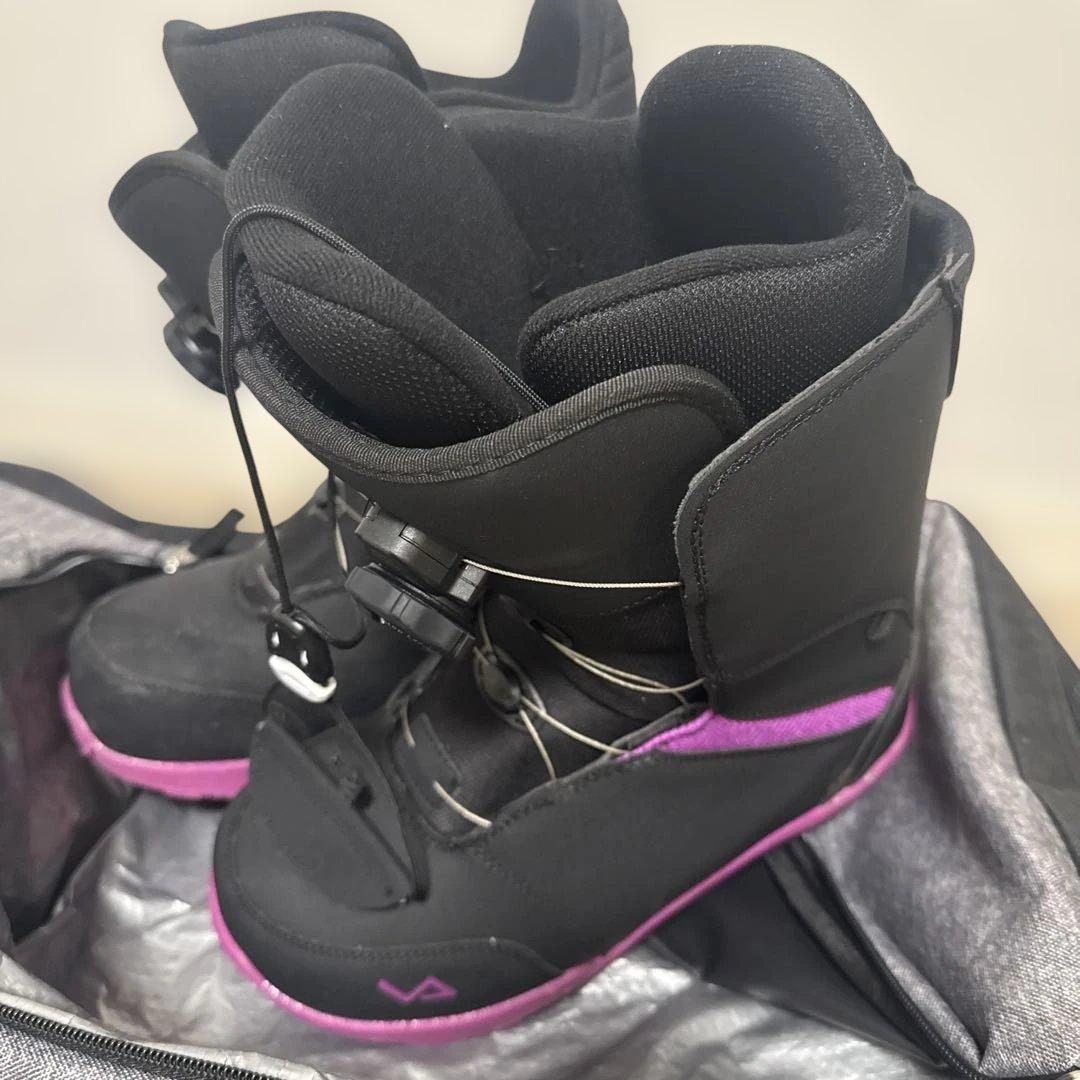 スノーボード板　ビンディング　ブーツ　ボードカバー４点セット