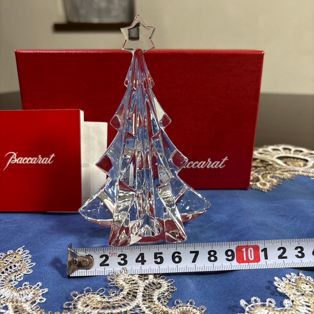 Baccarat バカラ ノエル クリスマスツリー 置物