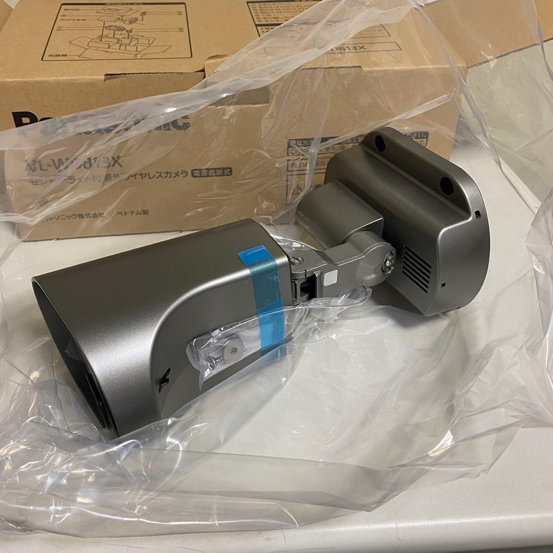 未使用 Panasonic 屋外ワイヤレスカメラ センサーライト付き 電源直結式