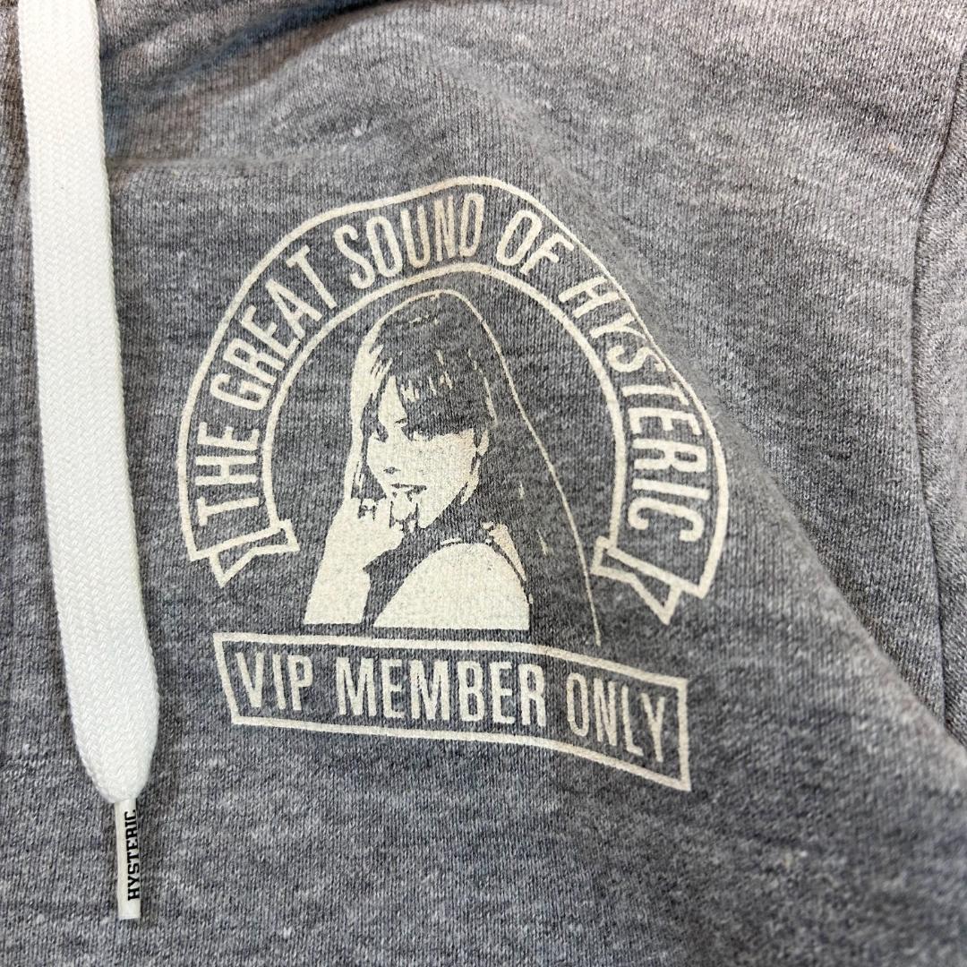 人気　ヒステリックグラマー　パーカー　フーディ　ヒスガール　ジップアップ　M