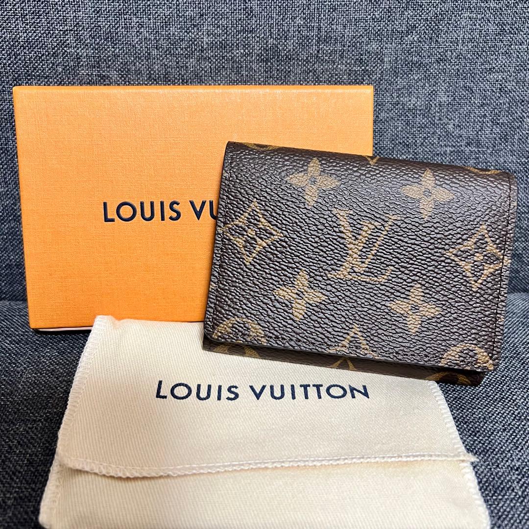 ルイヴィトン　名刺入れ　モノグラム　新品未使用アンヴェロップカルトドゥヴィジット