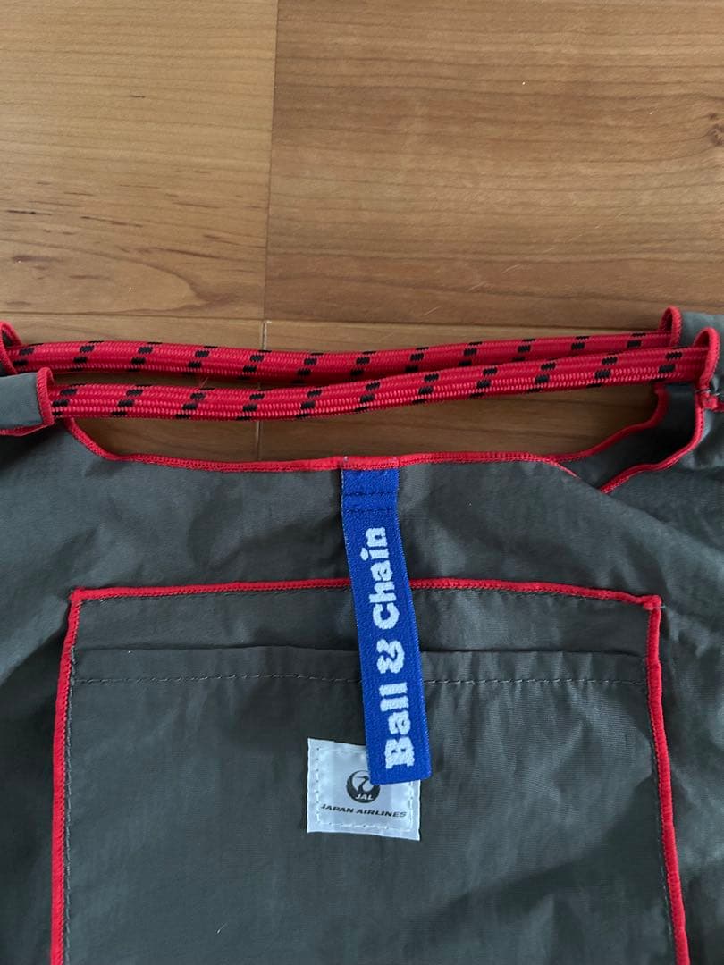 JALコラボ第一弾　Ball & Chain エコバッグ グレー