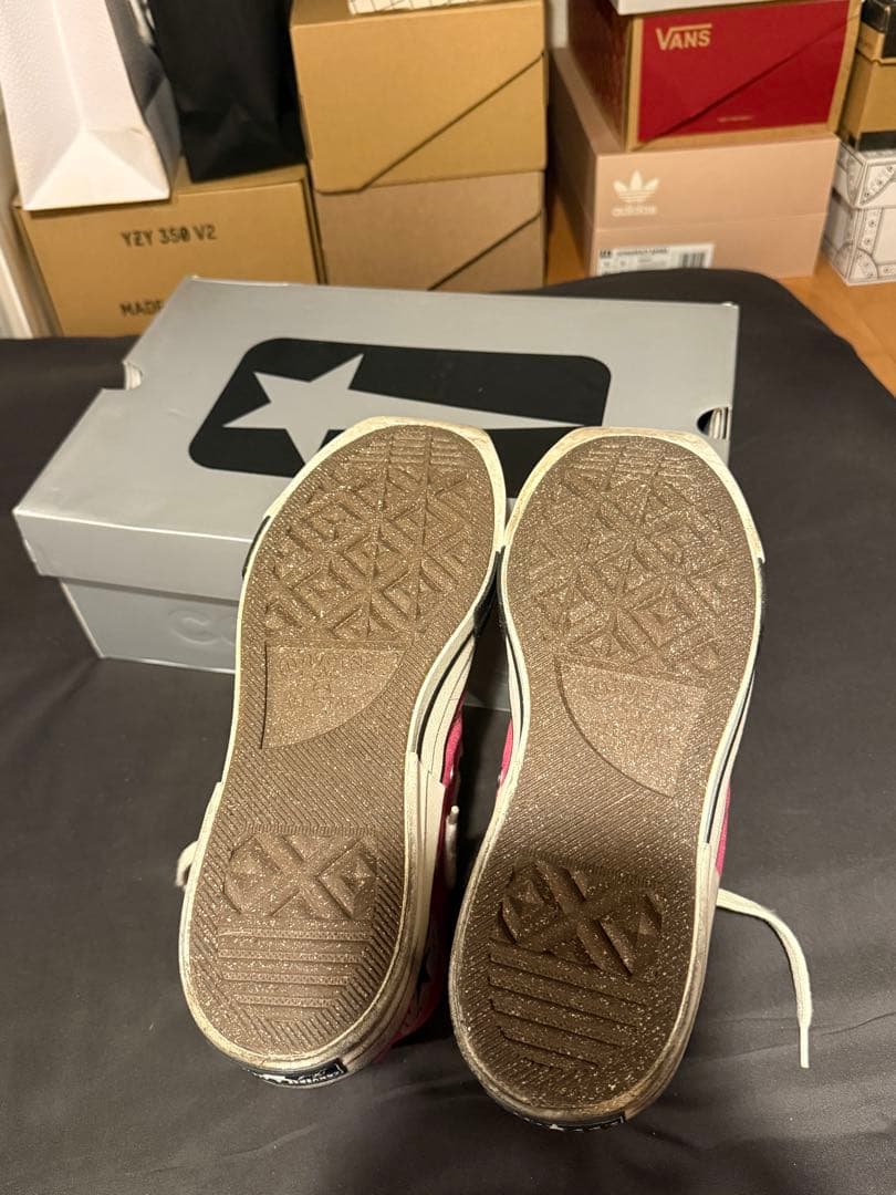 靴 RICK OWENS DRKSHDW x CONVERSE CHUCK 70