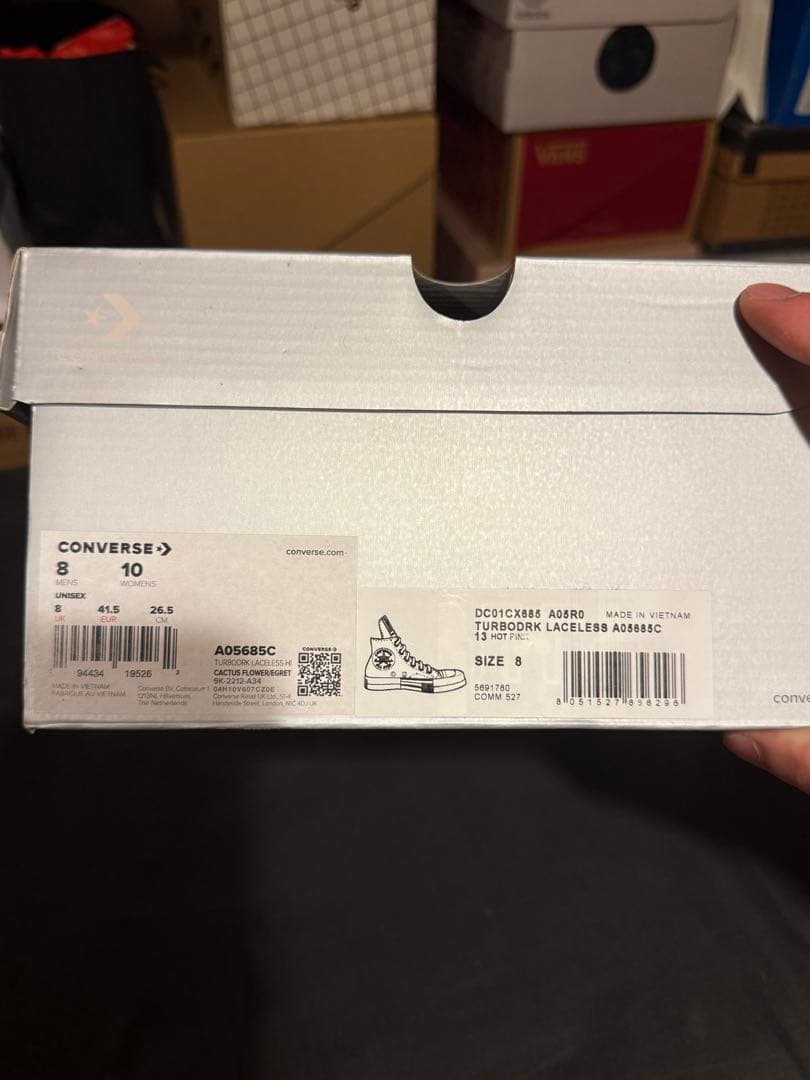 靴 RICK OWENS DRKSHDW x CONVERSE CHUCK 70