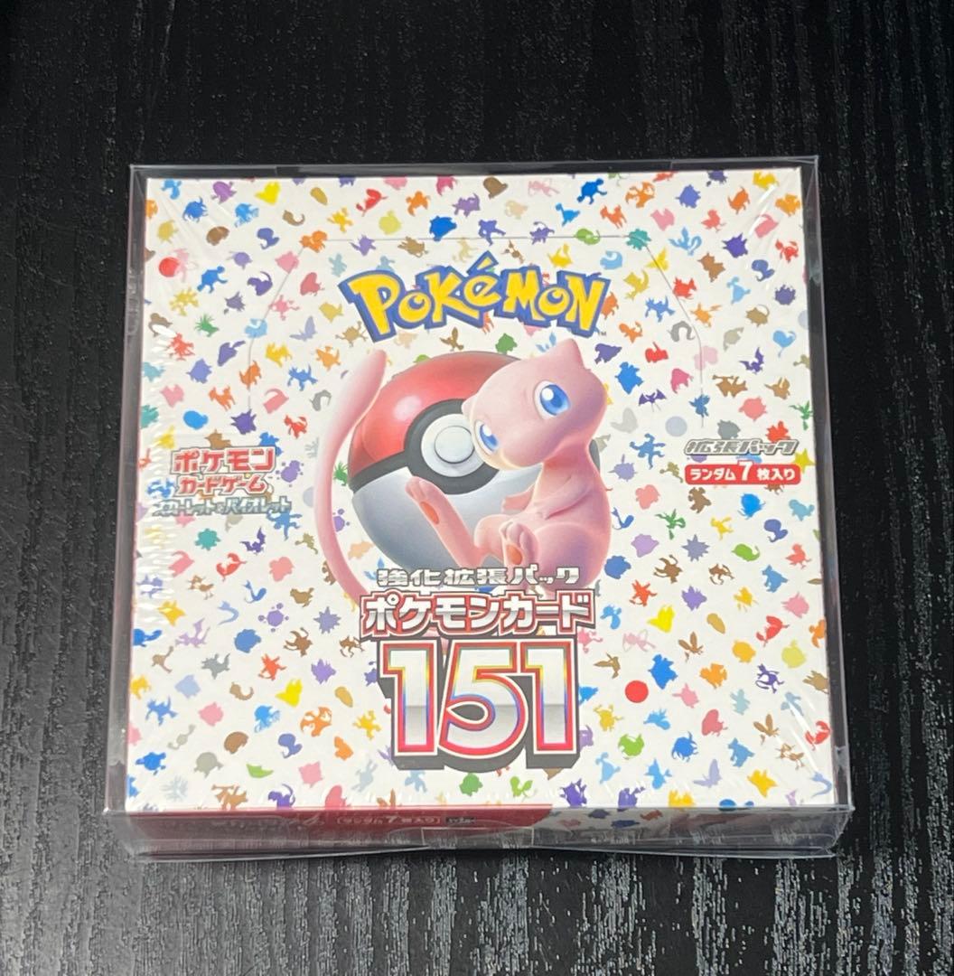 【新品 未開封】ポケモンカード 151 BOX シュリンク付き