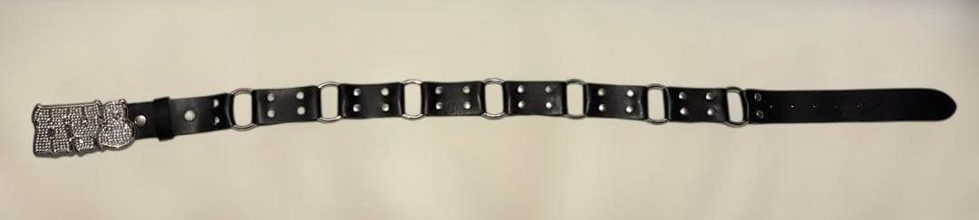 ヒステリックグラマー HYPNOTIZED LOGO リングレザーベルト