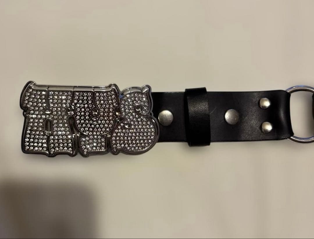 ヒステリックグラマー HYPNOTIZED LOGO リングレザーベルト